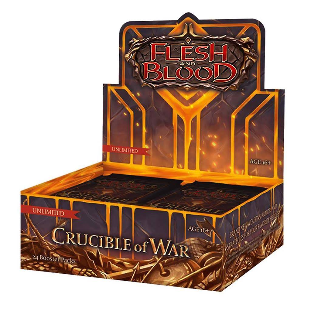 Flesh And Blood TCG: Crucible of War Unlimited Booster Box (24 Packs)
