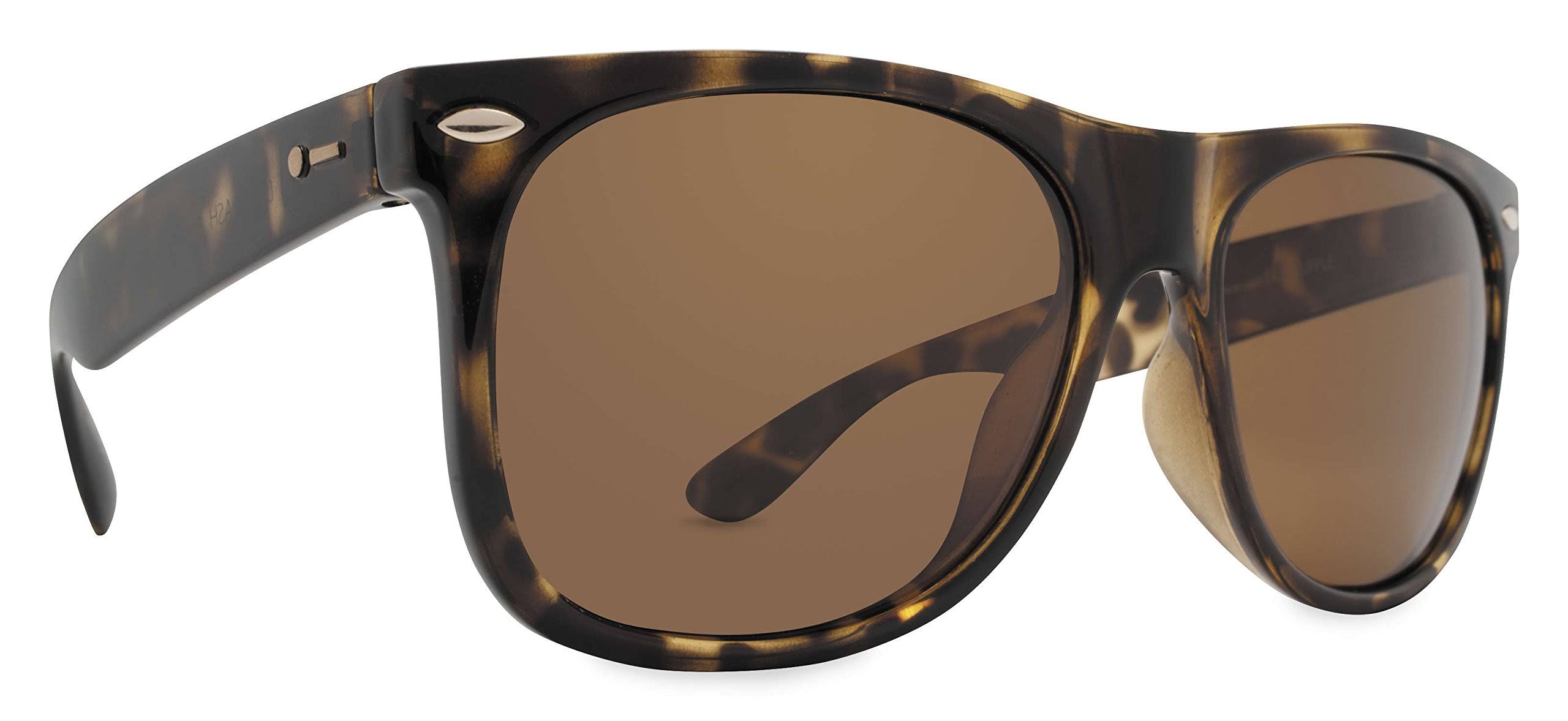 Dot Dash Kerfuffle Sunglasses, Tortoise/Bronze Polarized