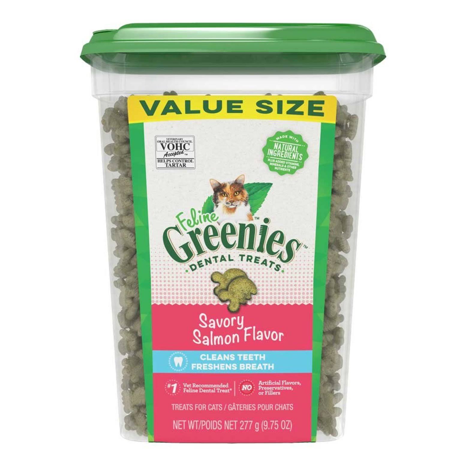 Greenies Feline Salmon Complete Dental Treat 9.75oz