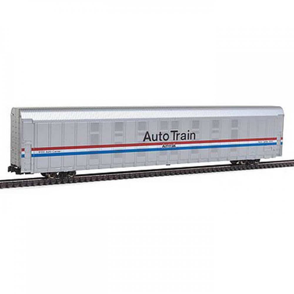 Kato USA N Aluminum Autorack Amtrak/Phase I KAT1065507