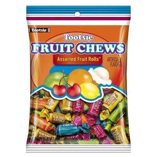 Tootsie Fruit Chews Candies - 164g