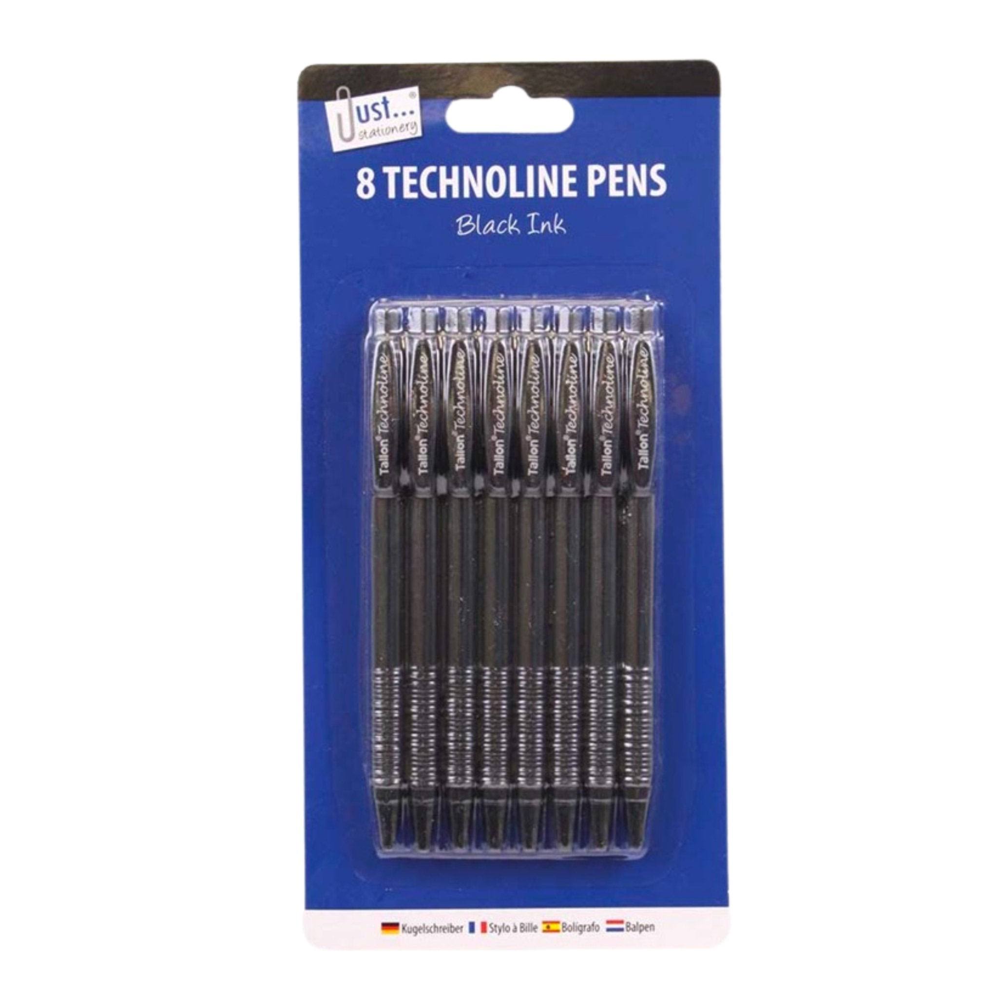 Tallo Technoline 1025 Pens - Black - 8. Tallon. Pens & Writing Instruments. 5013922010250.