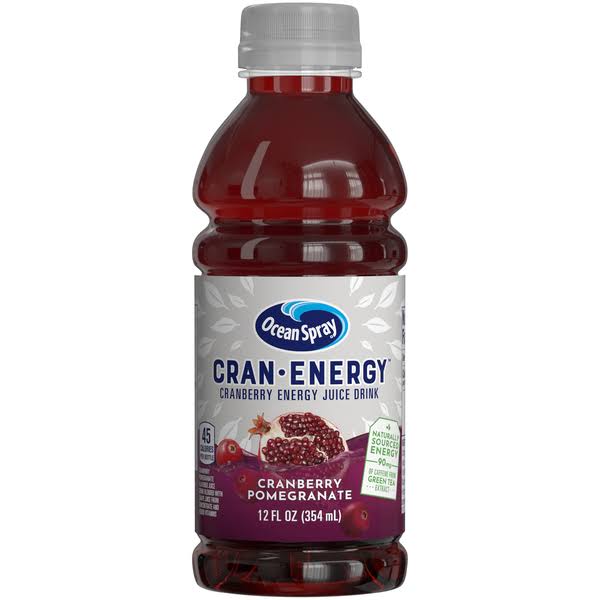 Ocean Spray Cranberry Pomegranate Energy Juice Drink - 12 fl oz