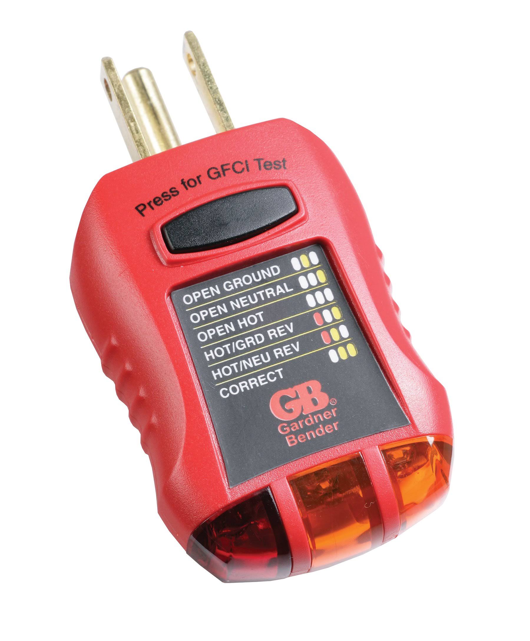 GB Gardner Bender GFCI Outlet Tester