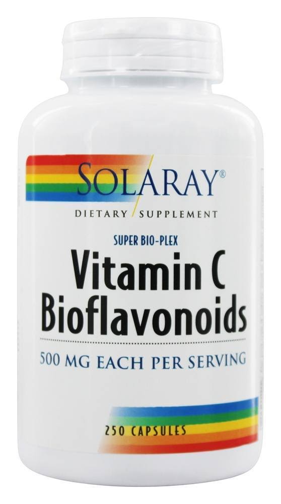 Solaray C Super Bio-Plex - 500 mg - 250 Capsules