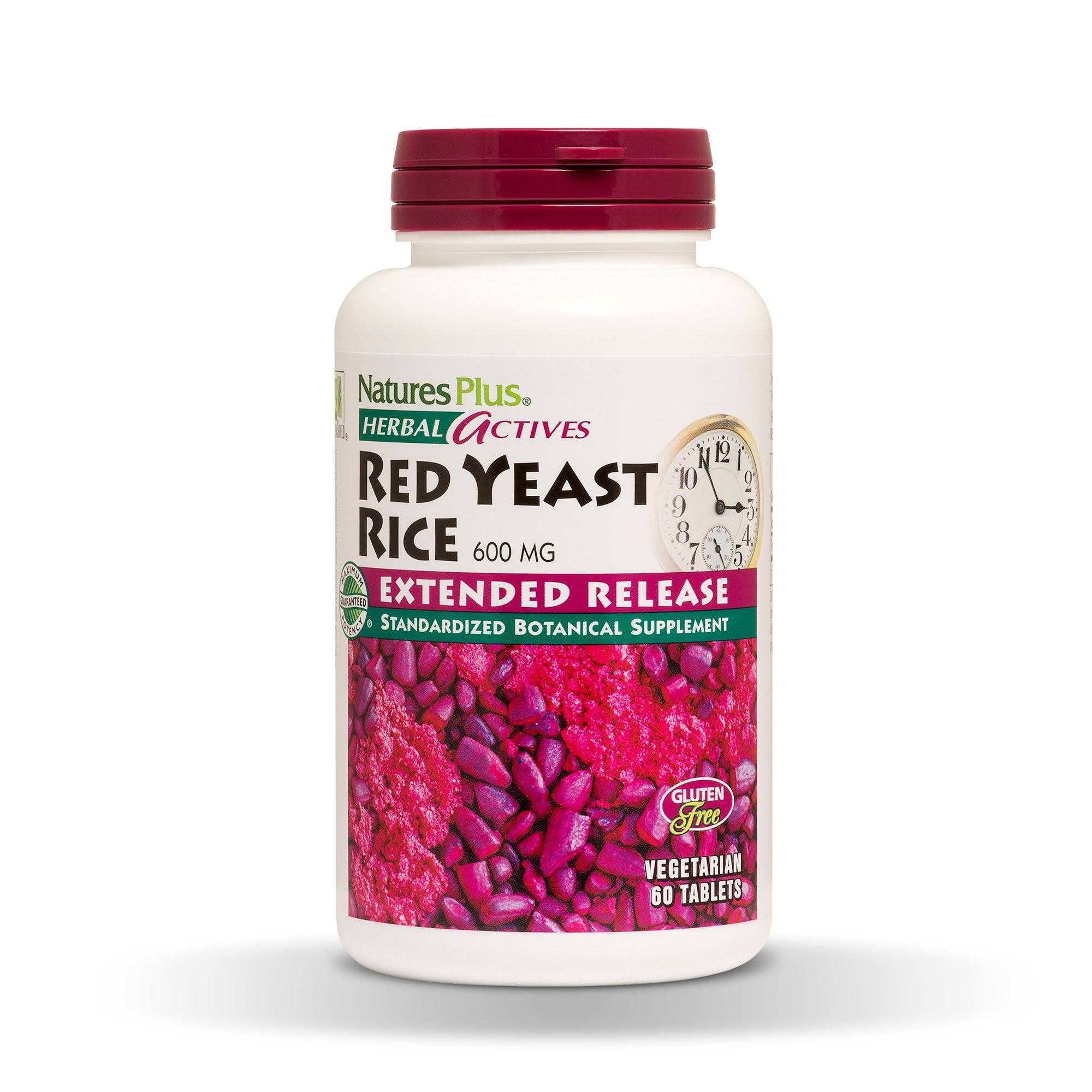 Nature's Plus Red Yeast Rice Nutritional Supplement