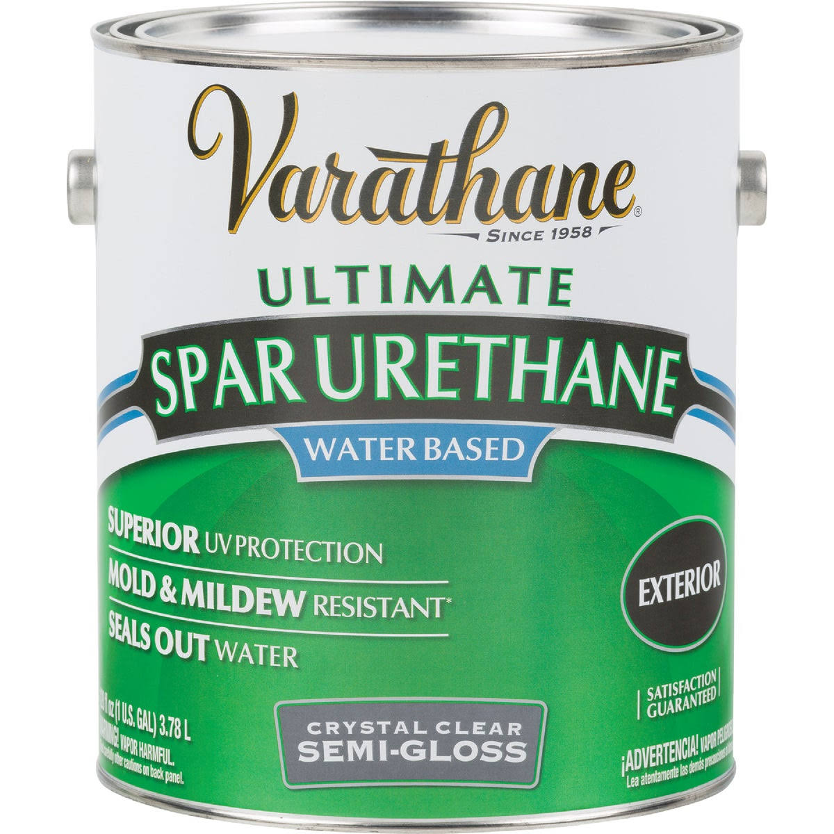 Varathane Crystal Clear Spar Urethane - Semi-gloss, 1 Gal