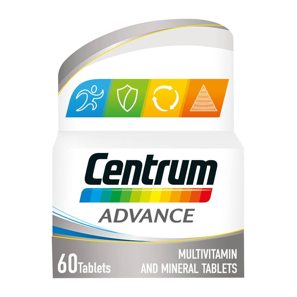 Centrum Advance Multivitamin - 60 Tablets