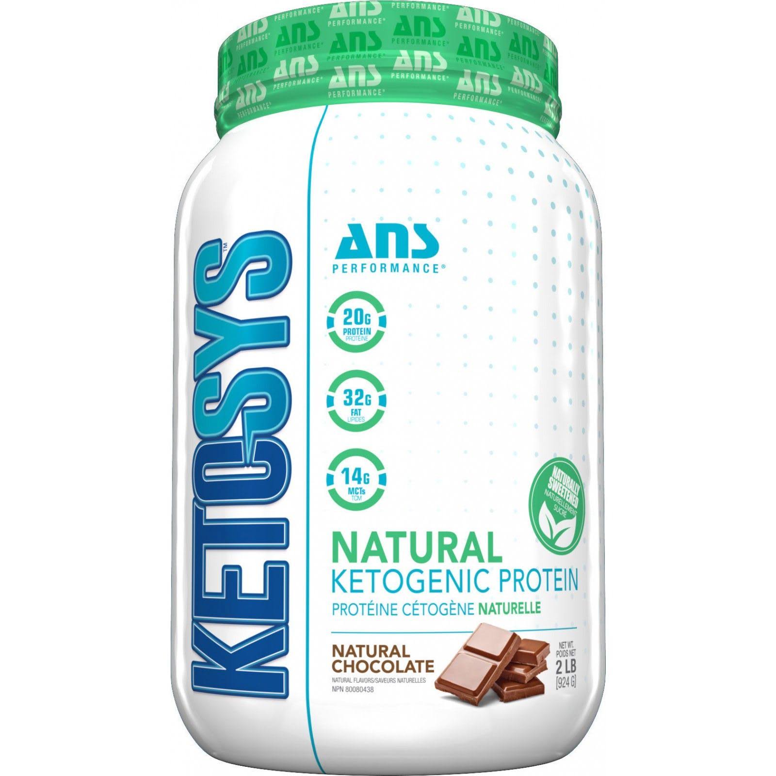 ANS Performance KETOSYS Natural Ketogenic Protein Chocolate 2lbs