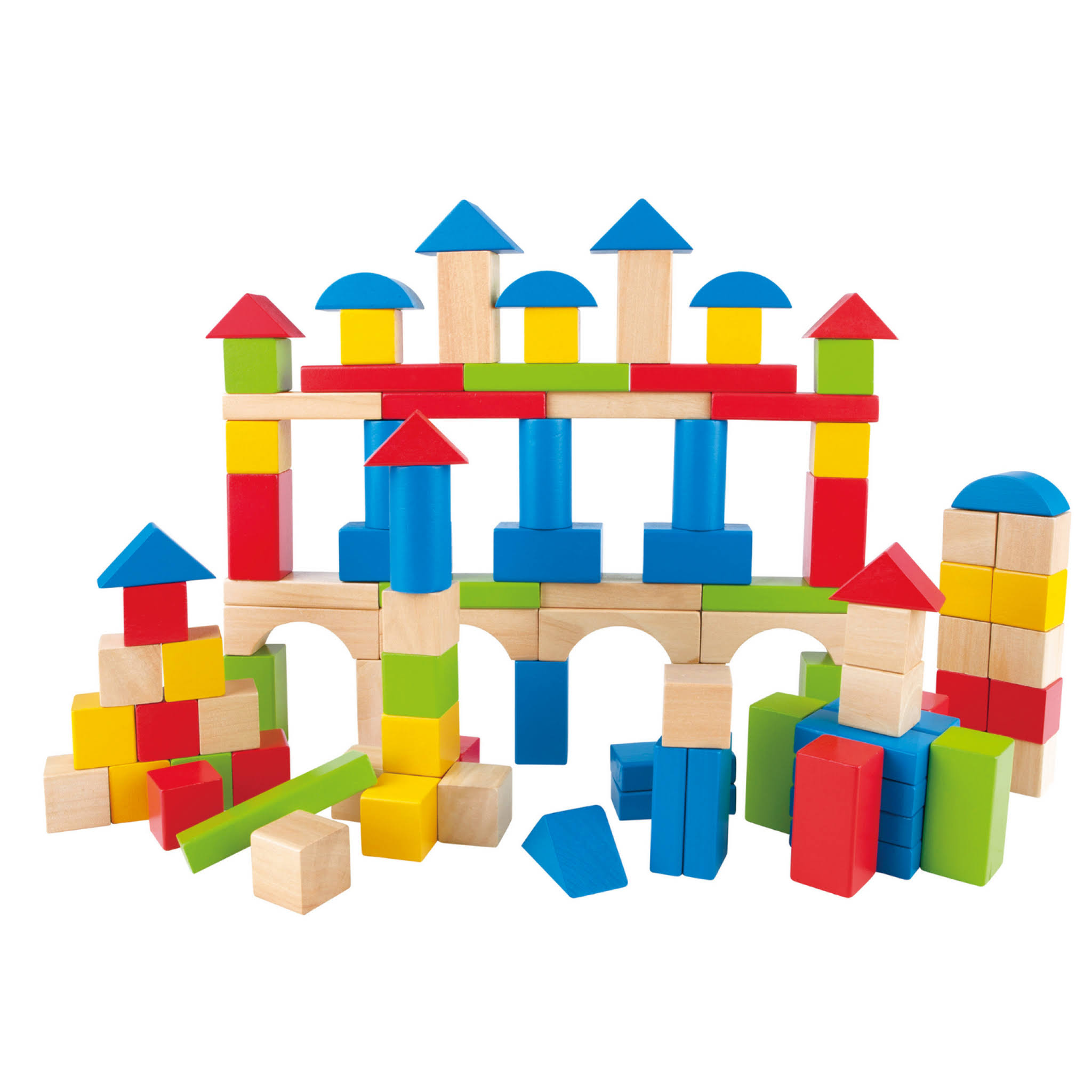 Hape Building 100-Piece Block Set