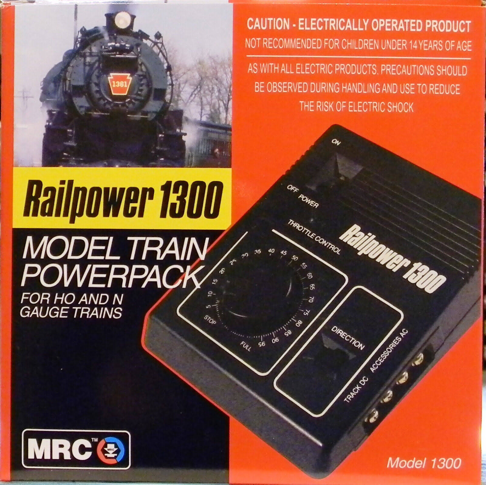 Model Rectifier Corporation Railpower 1300 Playset