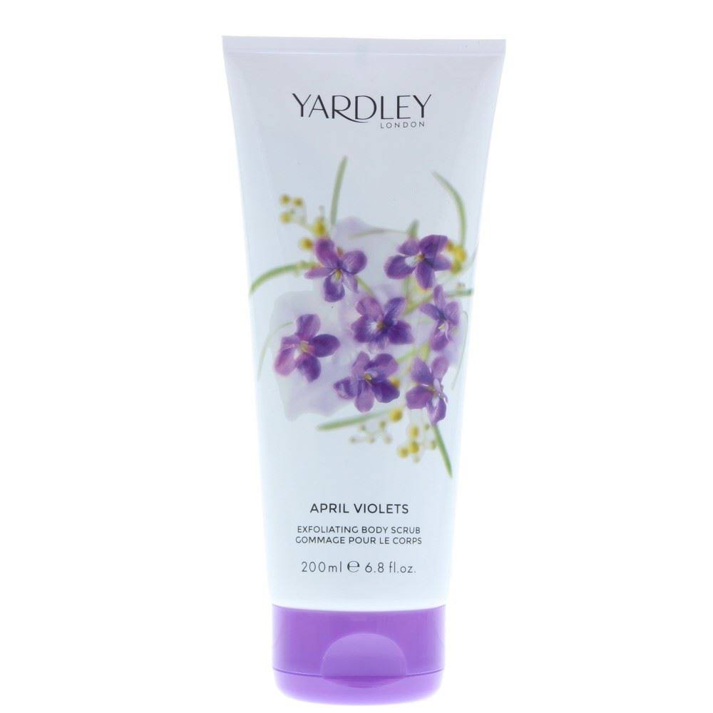 Yardley London April Violets Exfoliating Body Scrub - 200ml/6.8oz