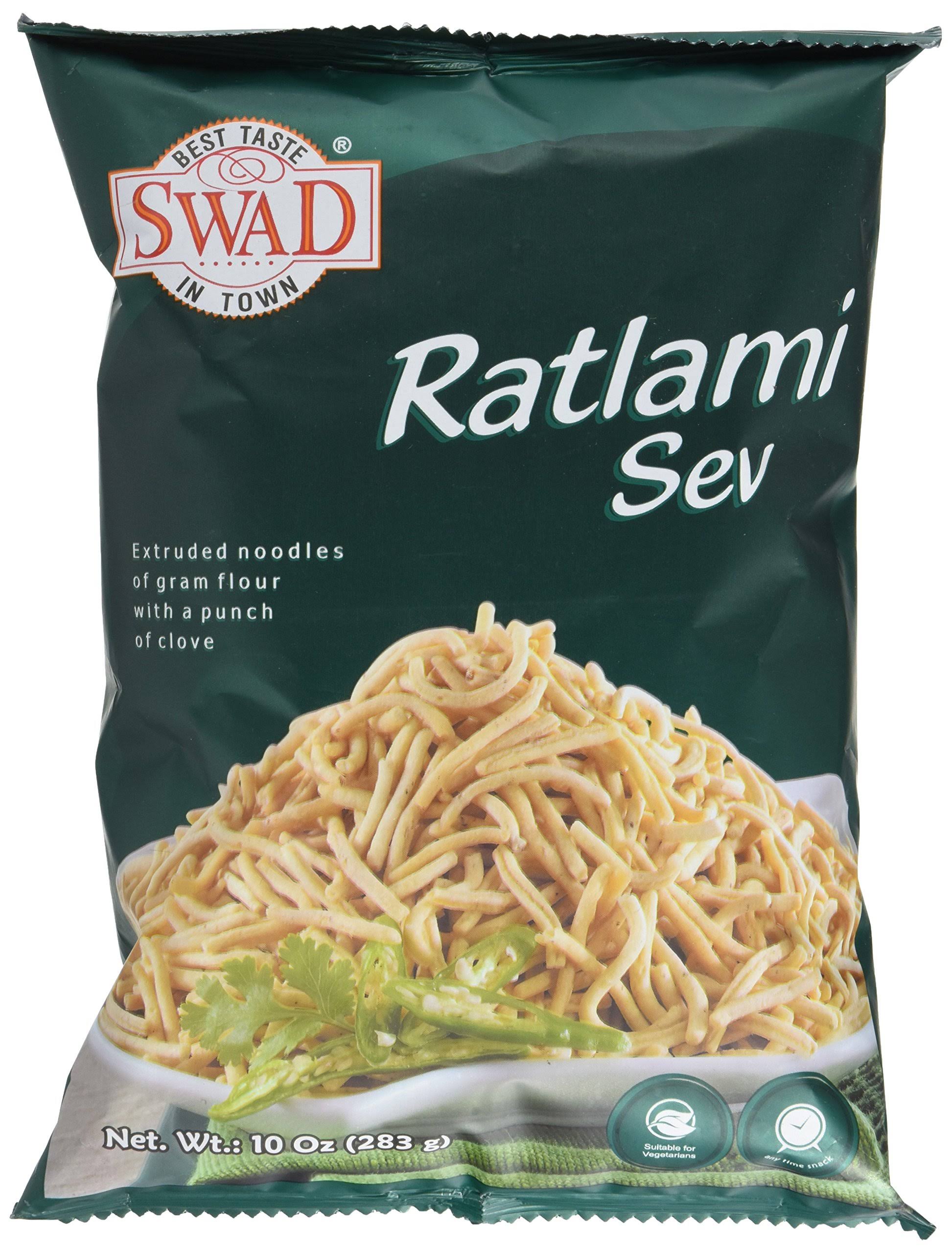 Swad Sev Ratlami Snacks - 10oz
