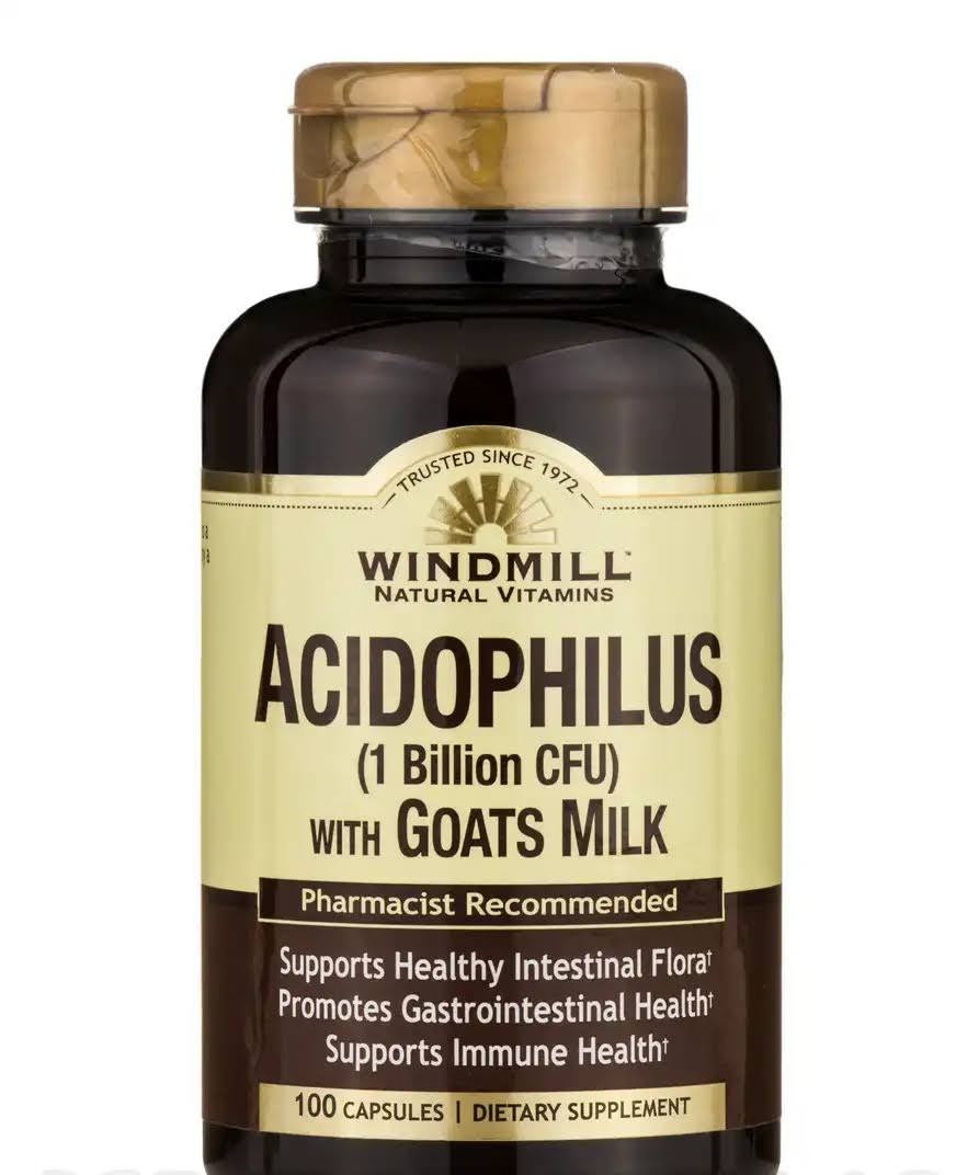 Windmill - Acidophilus with Goat Milk - 100 Capsules