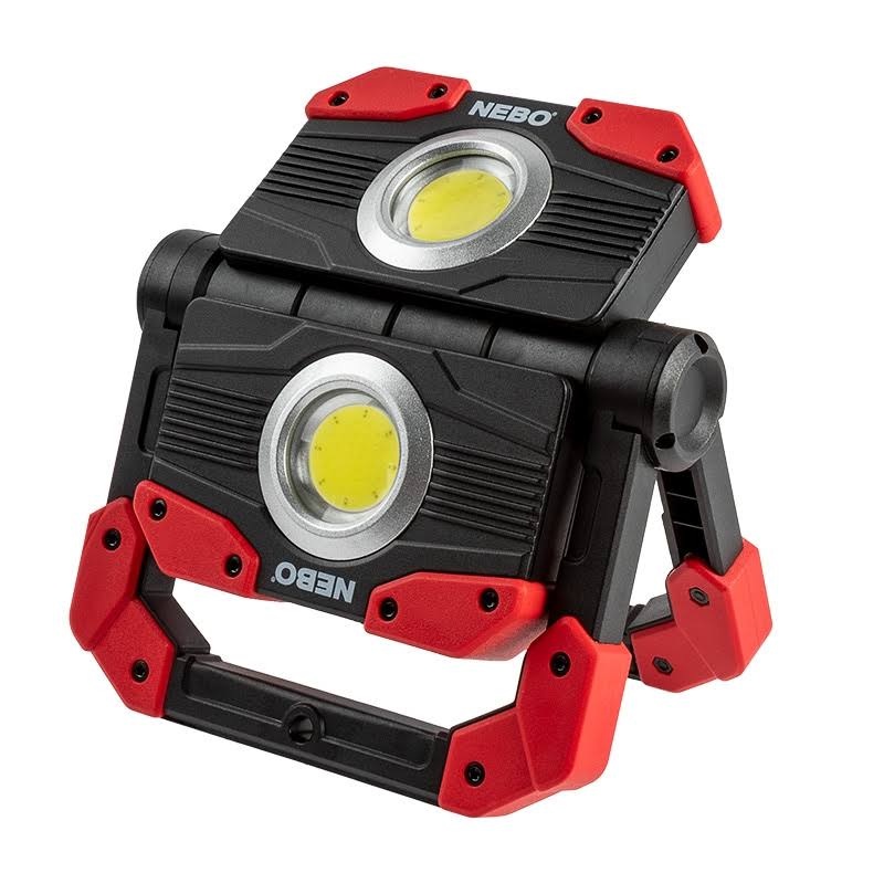 Nebo Omni 2K Work Light: 2000 Lumen Omni-Directional Rechargeable Portable Magnetic Cob LED Flashlight USB Power Bank Six Light Modes