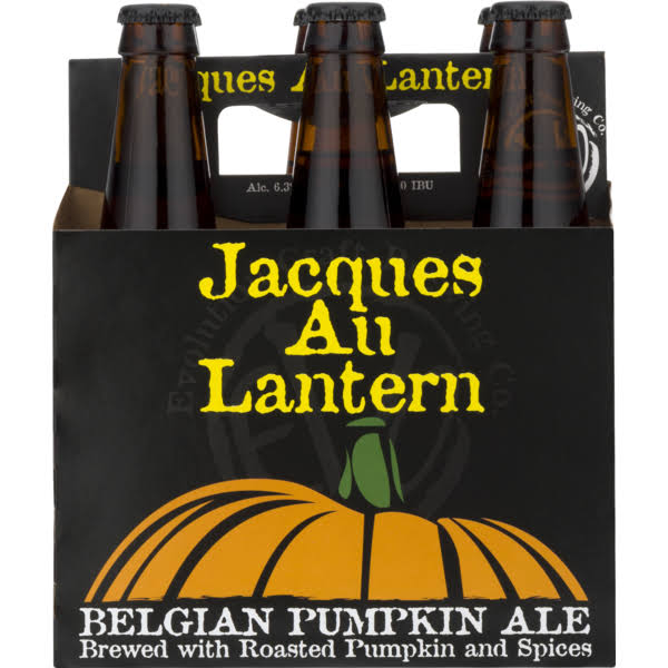 Jacques Au Lantern Beer, Ale, Belgian Pumpkin - 6 bottles