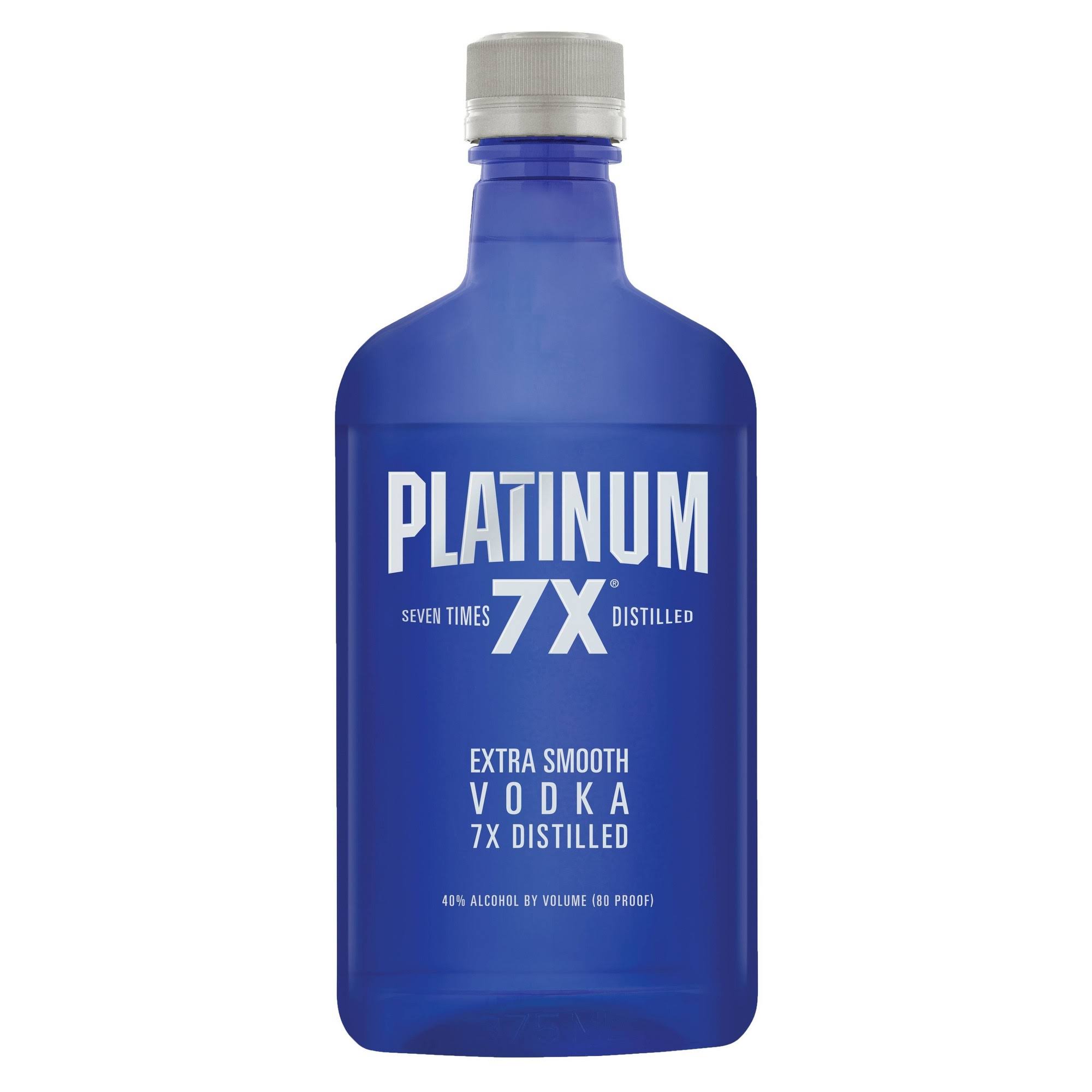 Platinum 7X Vodka, Extra Smooth, 7x Distilled - 375 ml
