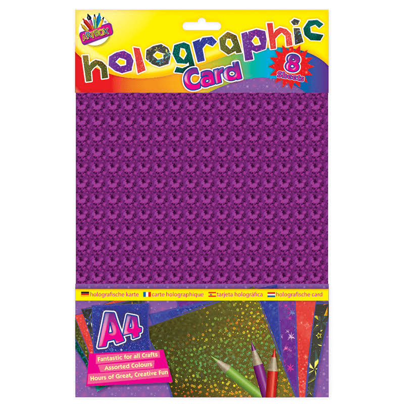 Artbox Holographic Boards (Pack of 8)