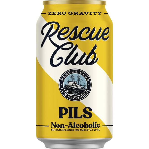 Rescue Club Brewing Company Pils Non Alcoholic