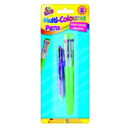 Multi Coloured Pens 1 x 10 & 1 x 4 Colour Pens