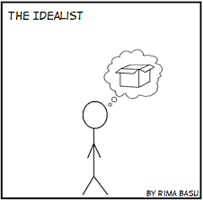 Idealistic (adj.)
