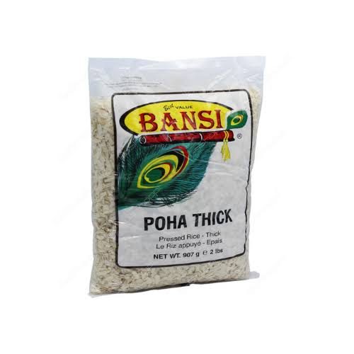 Bansi Poha Thick Flat Rice - 2lbs