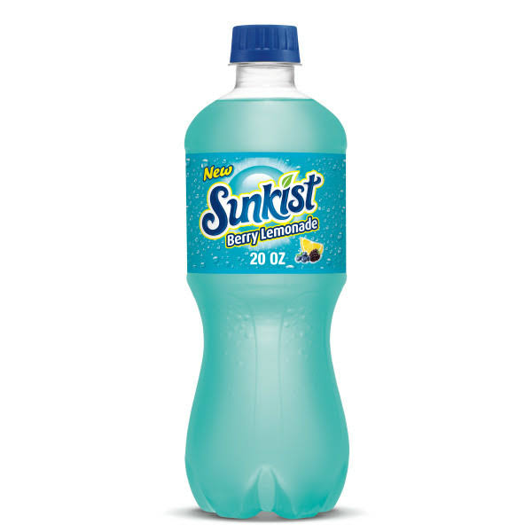Sunkist Berry Lemonade Soda - 20 fl oz