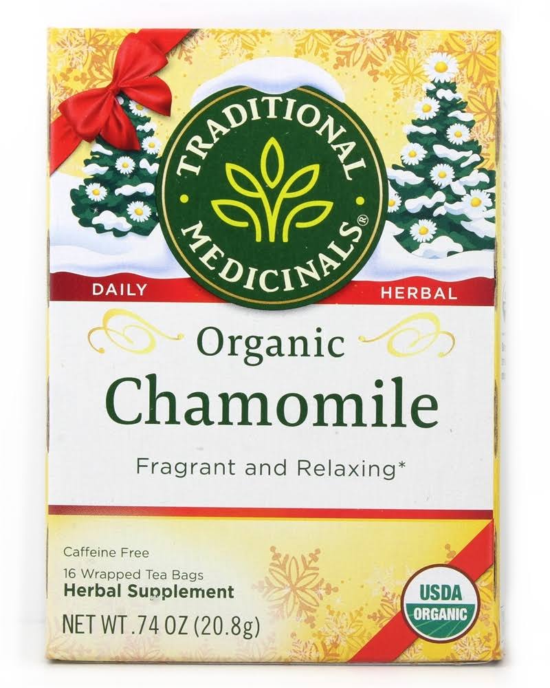 Traditional Medicinals Organic Chamomile Tea 16 Tea Bags