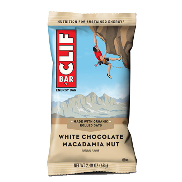 Clif Bar Energy Bar - White Chocolate Macadamia Nut, 68g