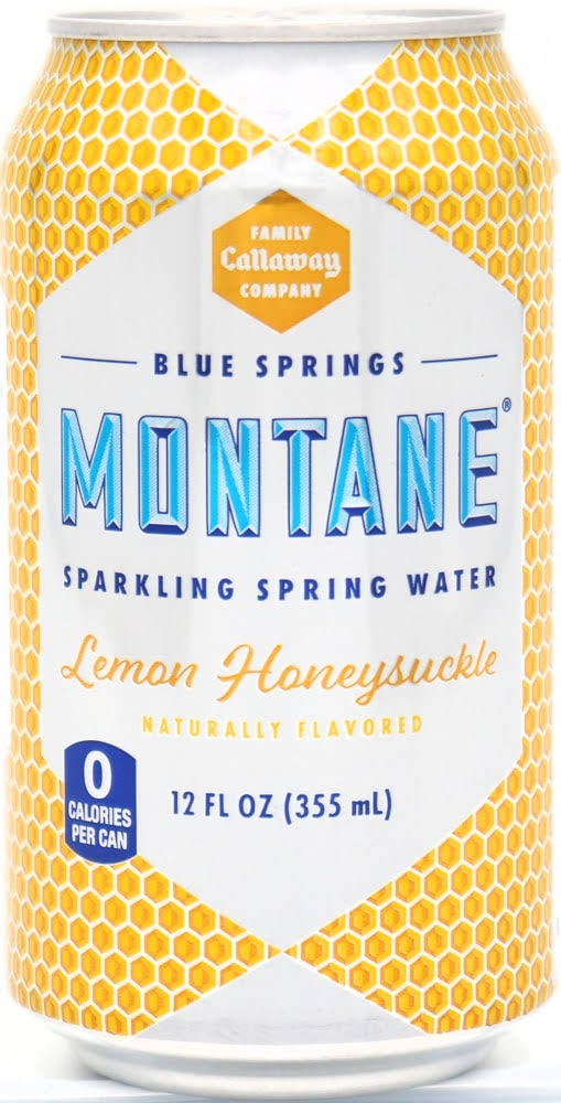 Montane Lemon Honeysuckle Sparkling Spring Water Single - Each
