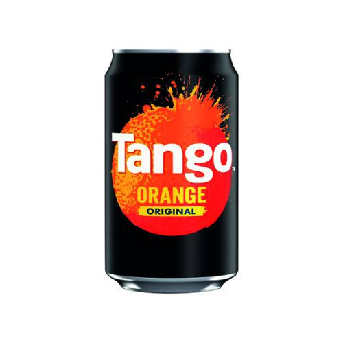Tango Orange Softdrink in Can - 330ml, 24pk