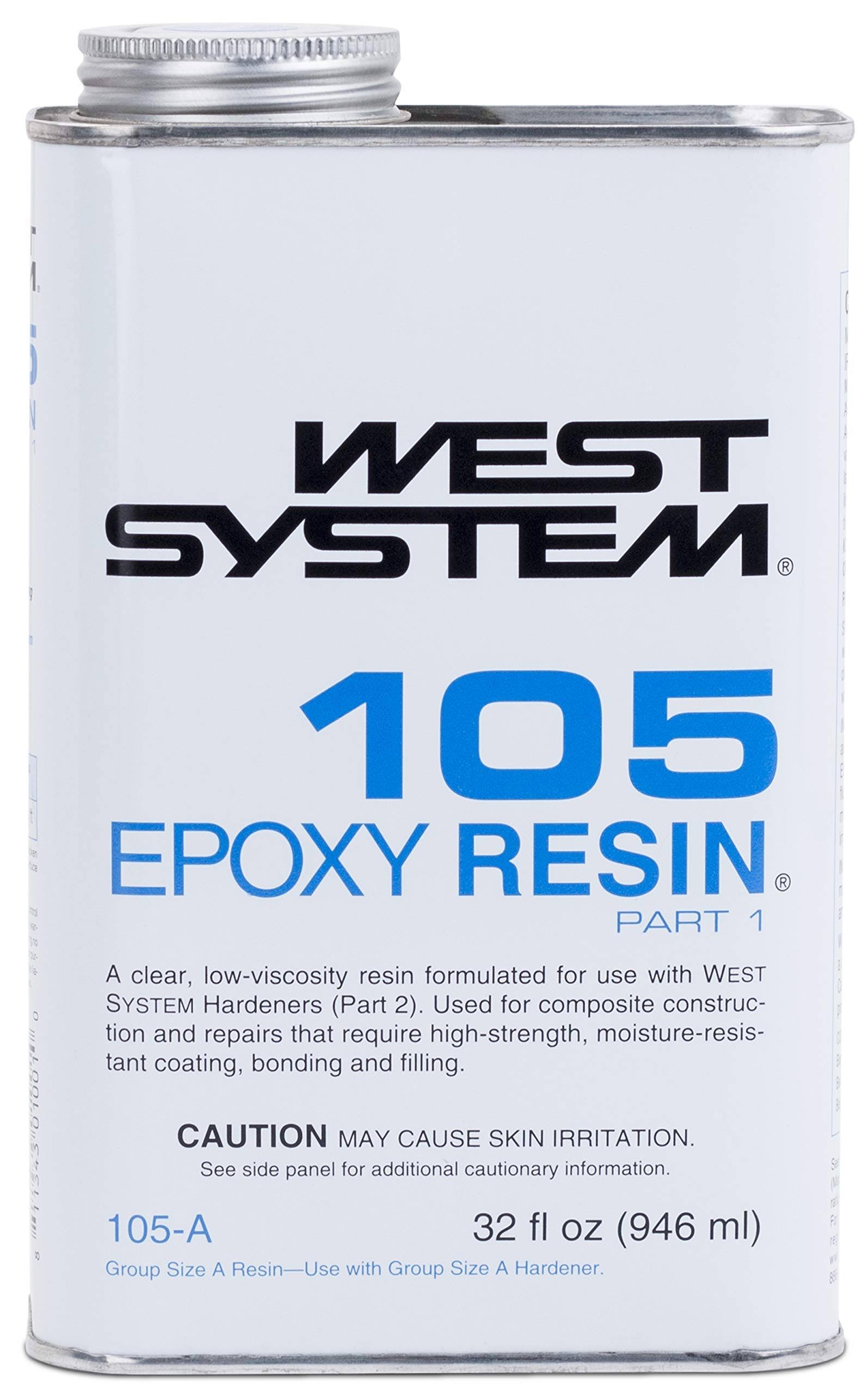West System Epoxy Resin - 1qt, Clear