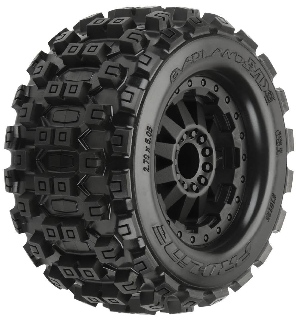 Pro Line Badlands Mx28 Tires Mounted F and R - 2.8"