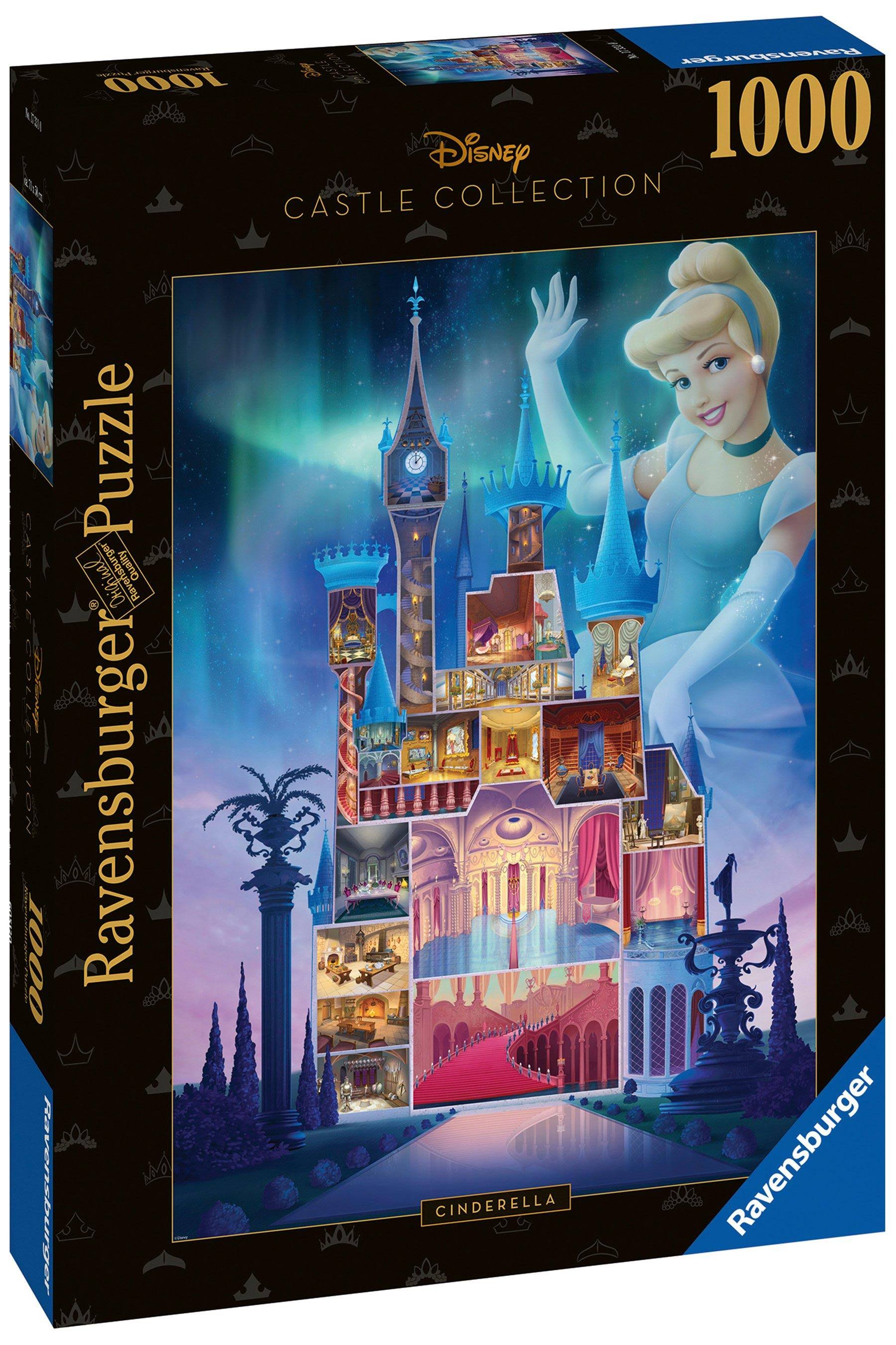 Disney Cinderella Castle Ravensburger 1000 Piece Jigsaw Puzzle