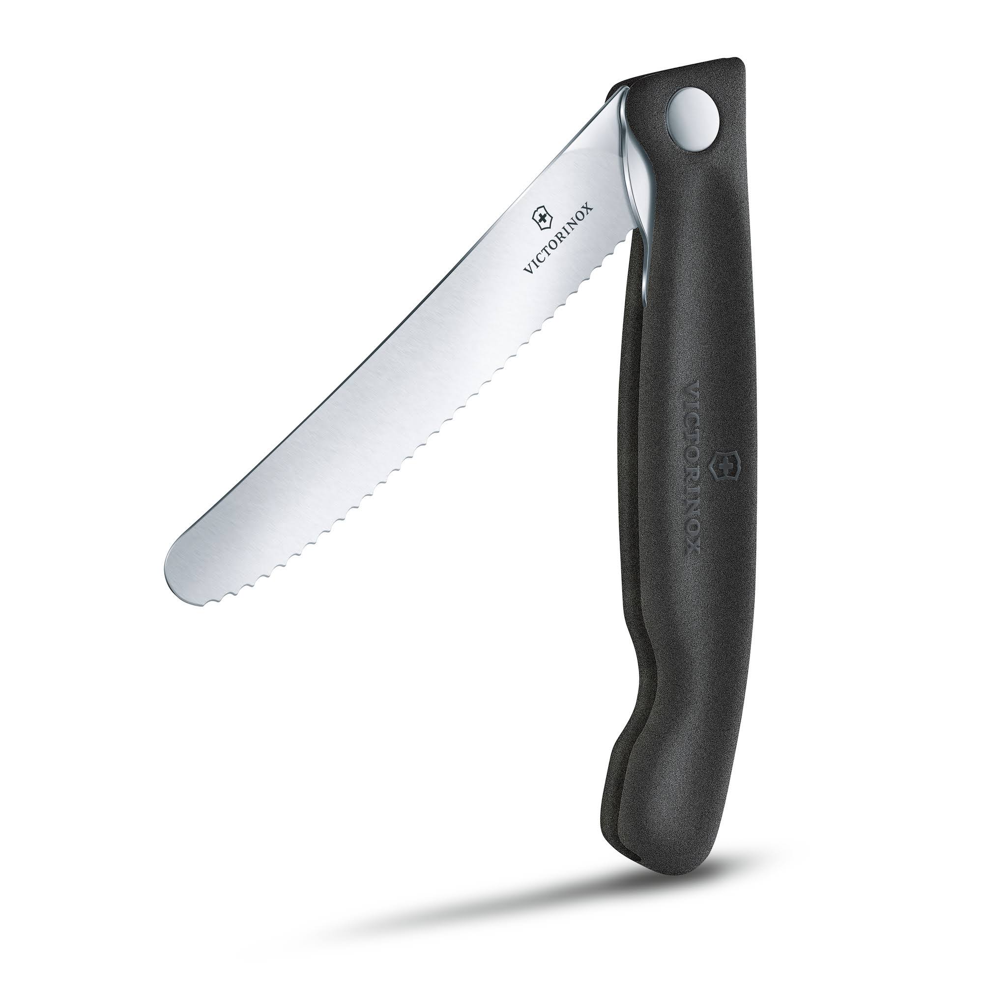 Victorinox Swiss Classic Foldable Paring Knife - Black