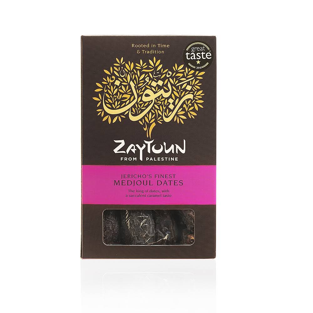 Zaytoun Fairtrade Palestinian Medjoul Dates 500g x6