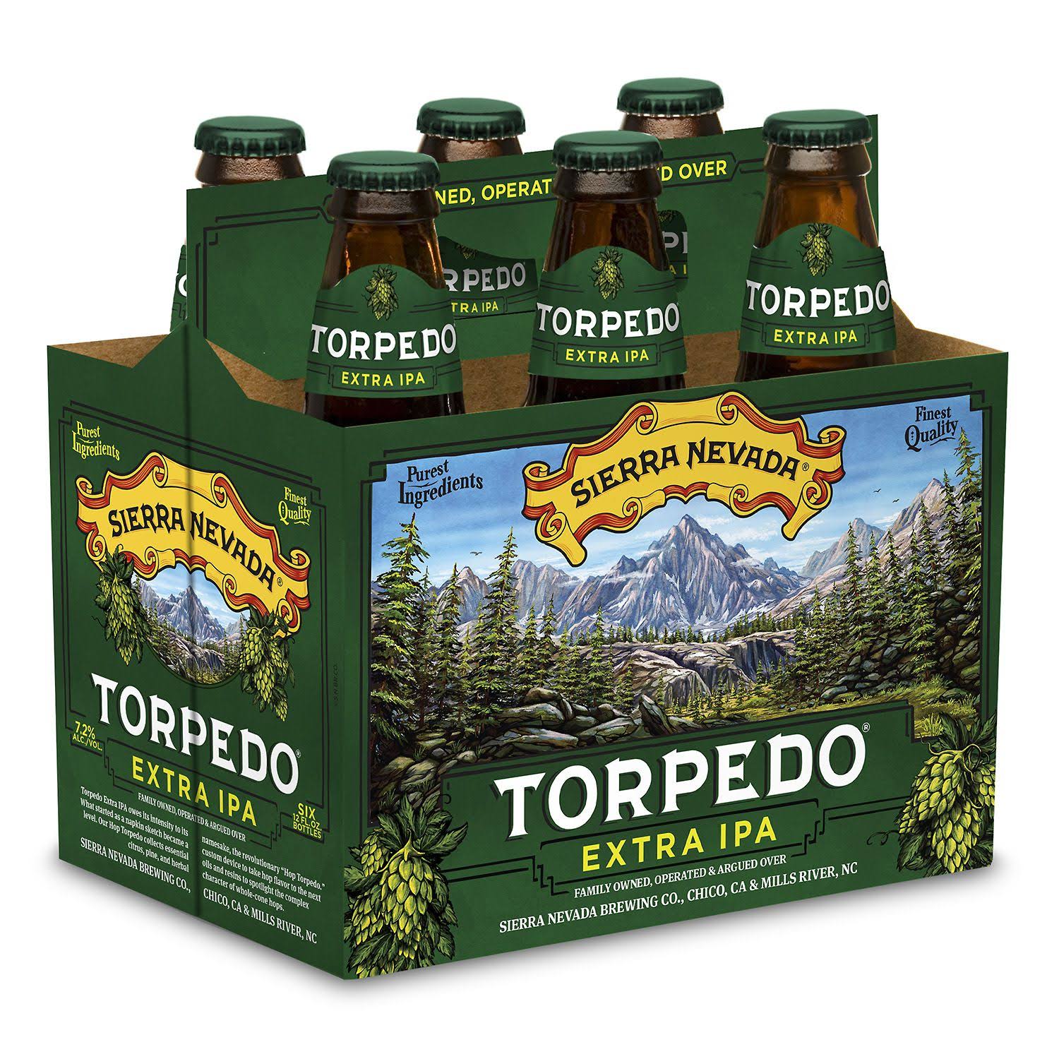 Sierra Nevada Torpedo Extra IPA - 6 pack, 12 fl oz bottles