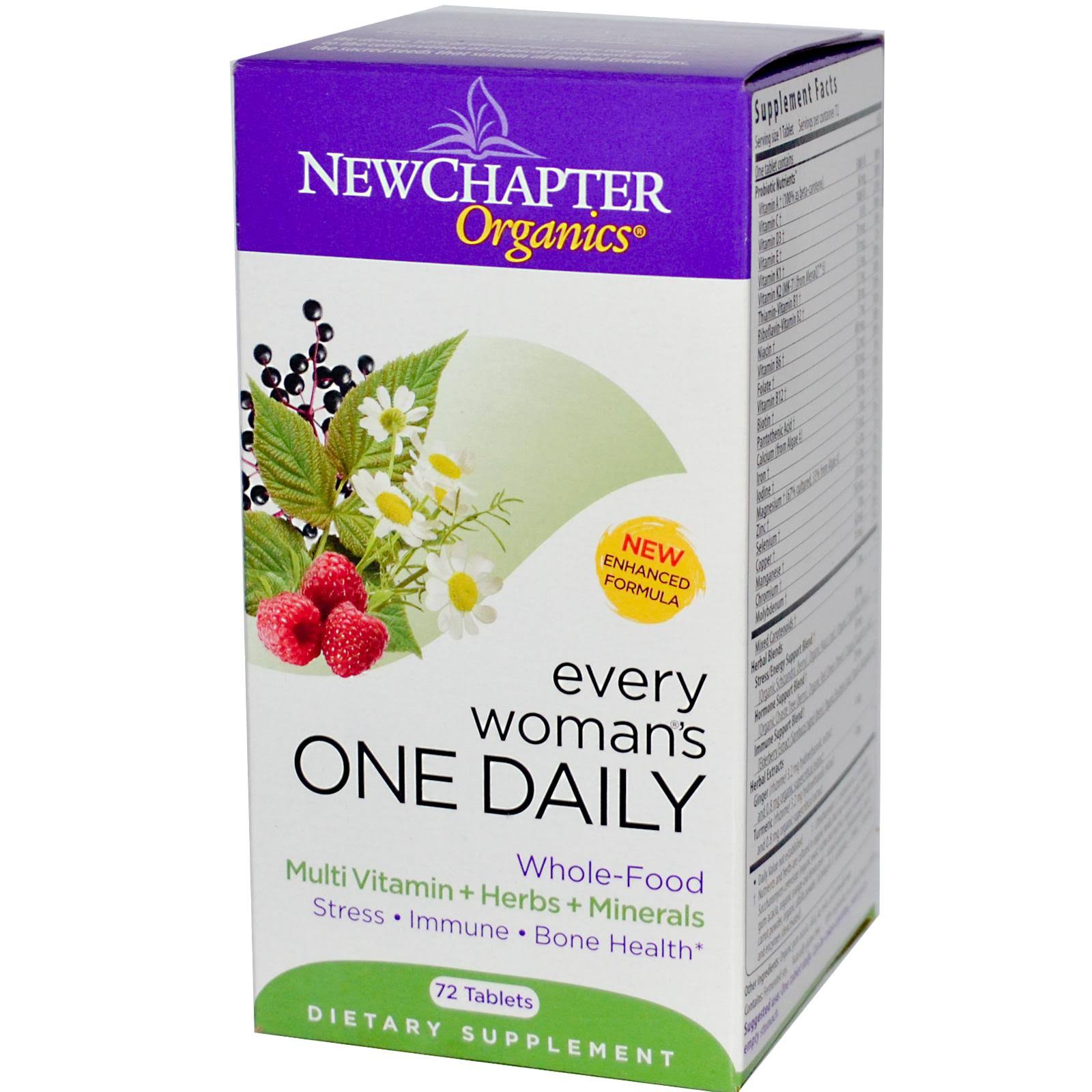 New Chapter Every Woman's One Daily Multivitamins - 72 Tablets