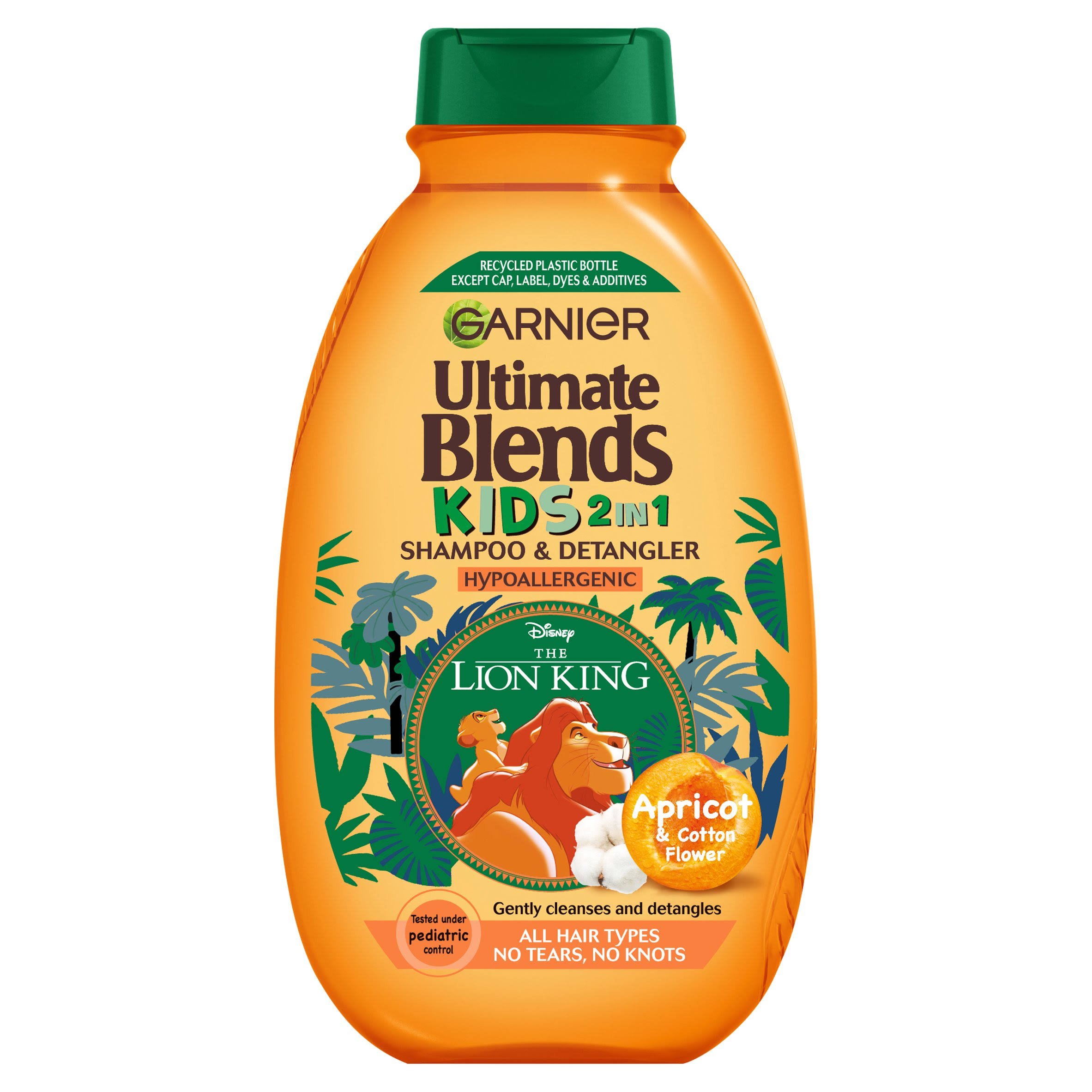 Garnier Ultimate Blends Kids Apricot Shampoo Lion King 250ml