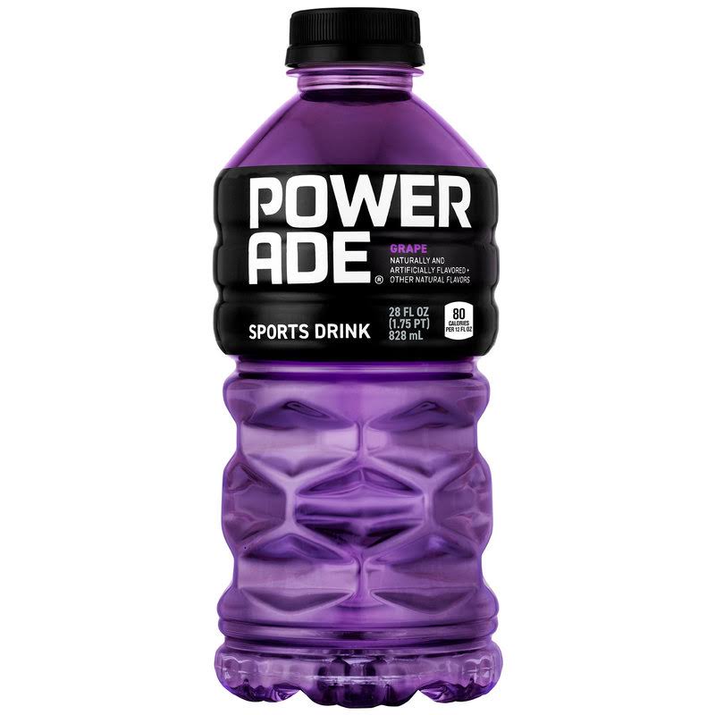 Powerade Sports Drink, Grape - 28 fl oz