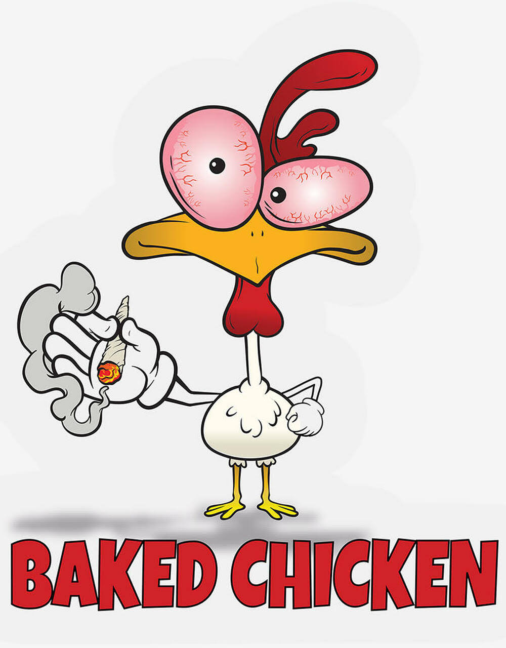 Baked Chicken 12.5" x 16" Metal Tin Sign - 2534