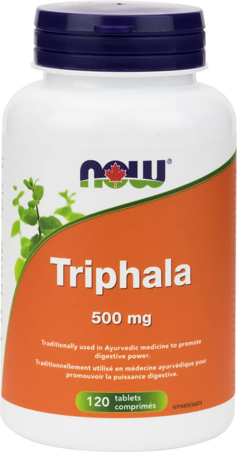 Now Foods Triphala Supplement - 500mg, 120 Tablets