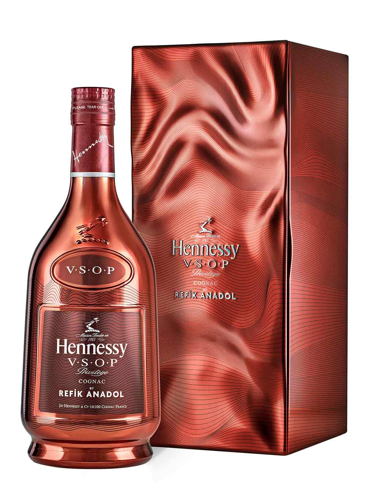 Hennessy Privilege VSOP Cognac Limited Edition by Refik Anadol 750ml