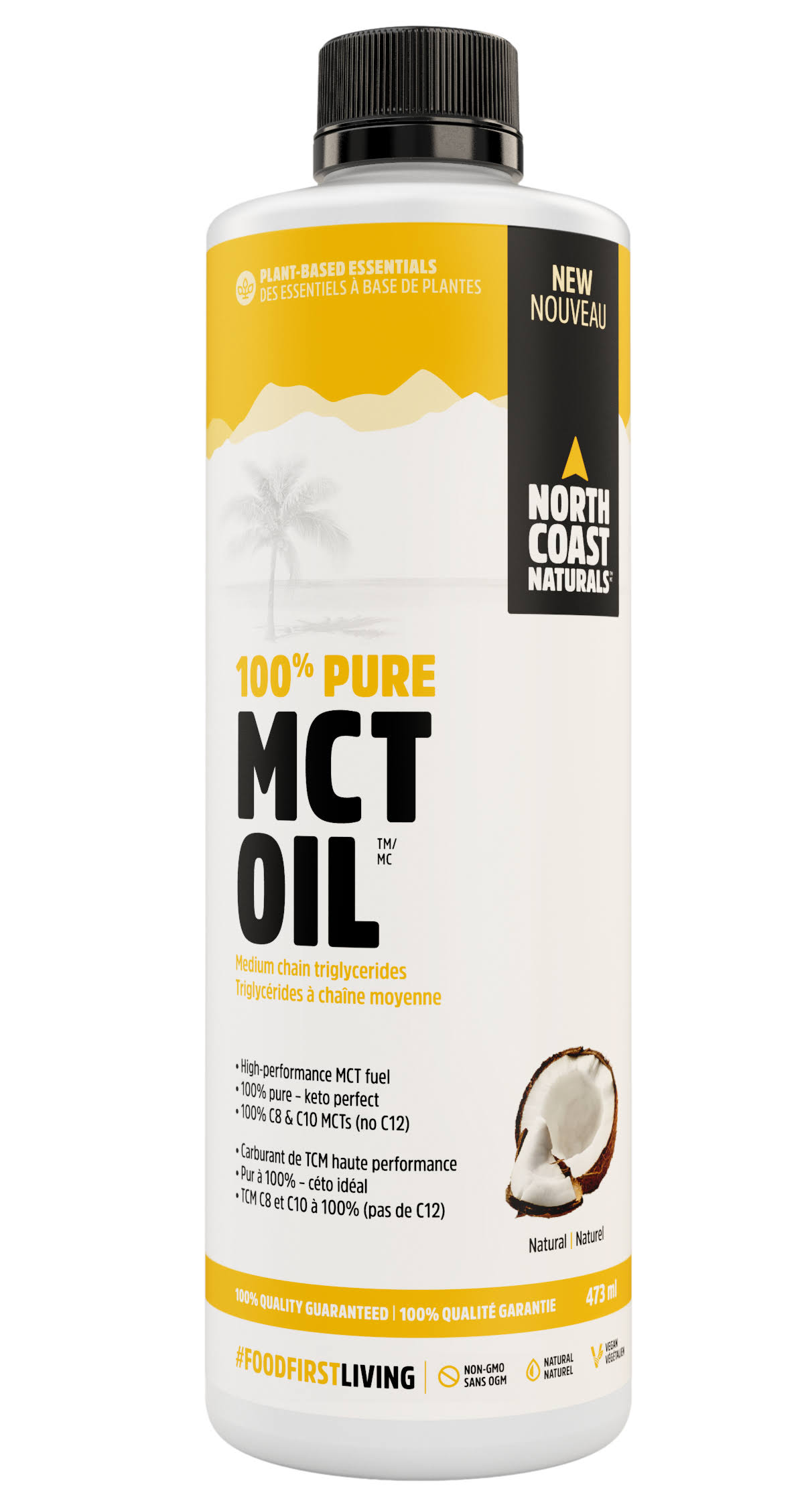 North Coast Naturals MCT Oil - 473 ml