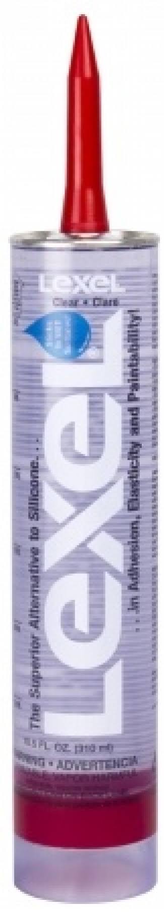 Sashco 13010 Lexel Sealant Adhesive Caulk - 10.5oz