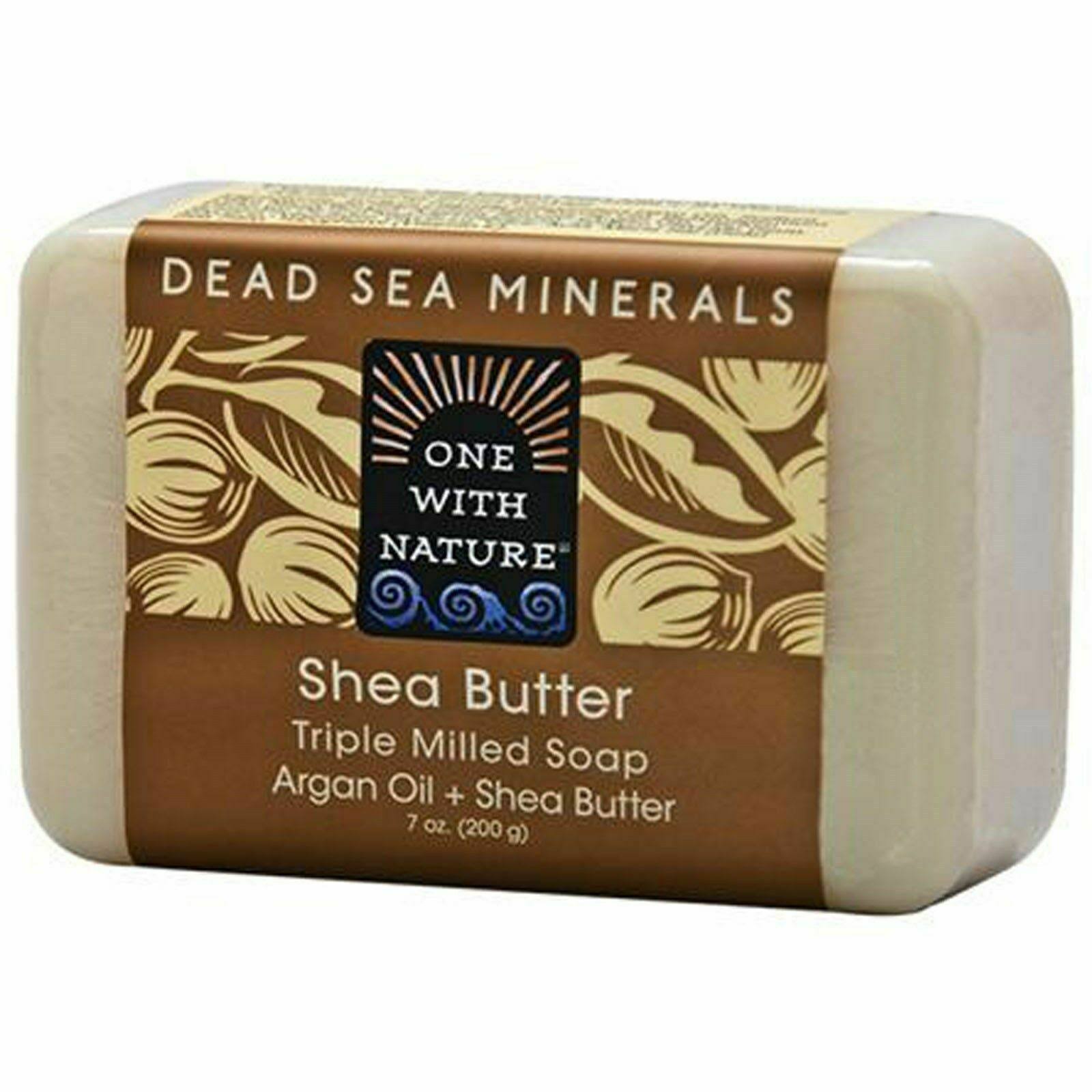 One With Nature Dead Sea Mineral Soap Shea Butter