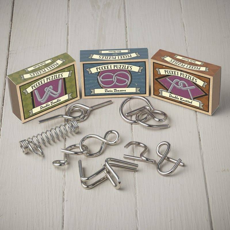 Metal Pocket Puzzles - Assorted (One Supplied)