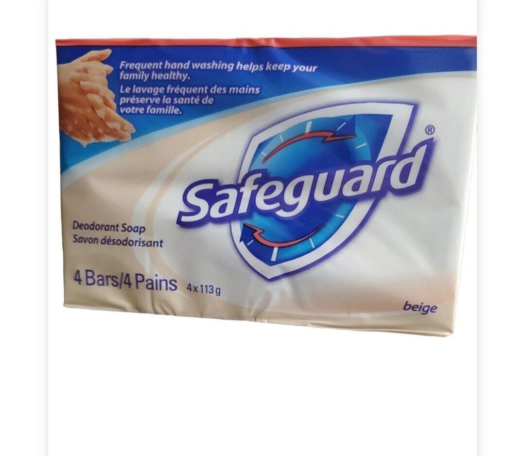 Safeguard Deodorant Bar Soap, Beige