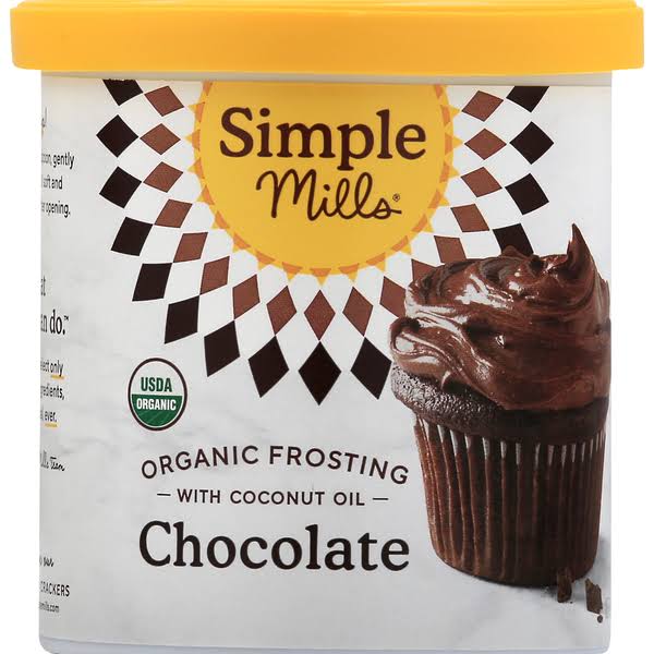 Simple Mills Organic Chocolate Frosting - 10oz