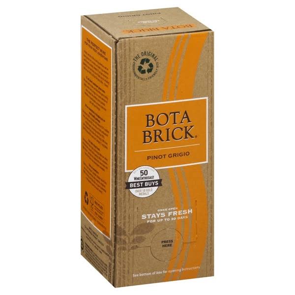 Bota Box Brick Pinot Grigio - White, 1.5l